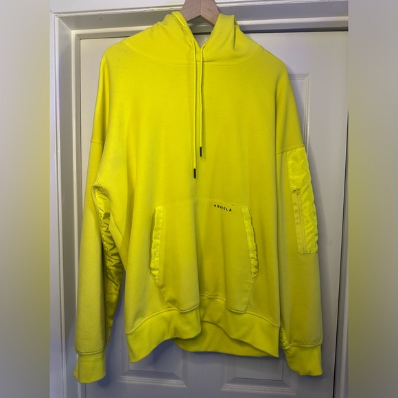 YoungLA Yellow and Black Hoodie - Picture 2 of 2